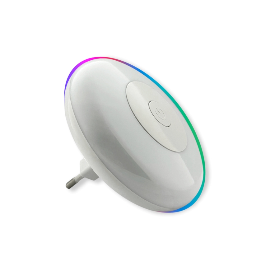 LED RGBW Naktinė lemputė LED/1W/230V balta