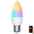 LED RGBW Pritemdoma lemputė C37 E27/6,5W/230V 2700-6500K Wi-Fi - Aigostar
