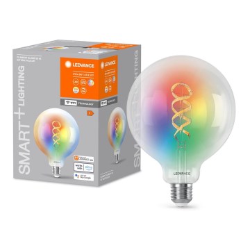 LED RGBW Pritemdoma lemputė SMART+ FILAMENT E27/4,8W/230V 2700-6500K Wi-Fi - Ledvance