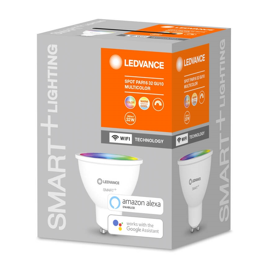 LED RGBW Pritemdoma lemputė SMART+ GU10/5W/230V 2700K-6500K - Ledvance