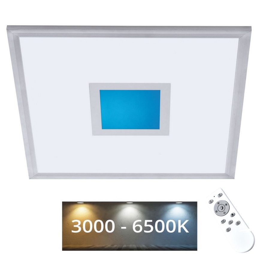 LED RGBW Pritemdoma panelė LED/24W/230V 3000-6500K + nuotolinio valdymo pultas