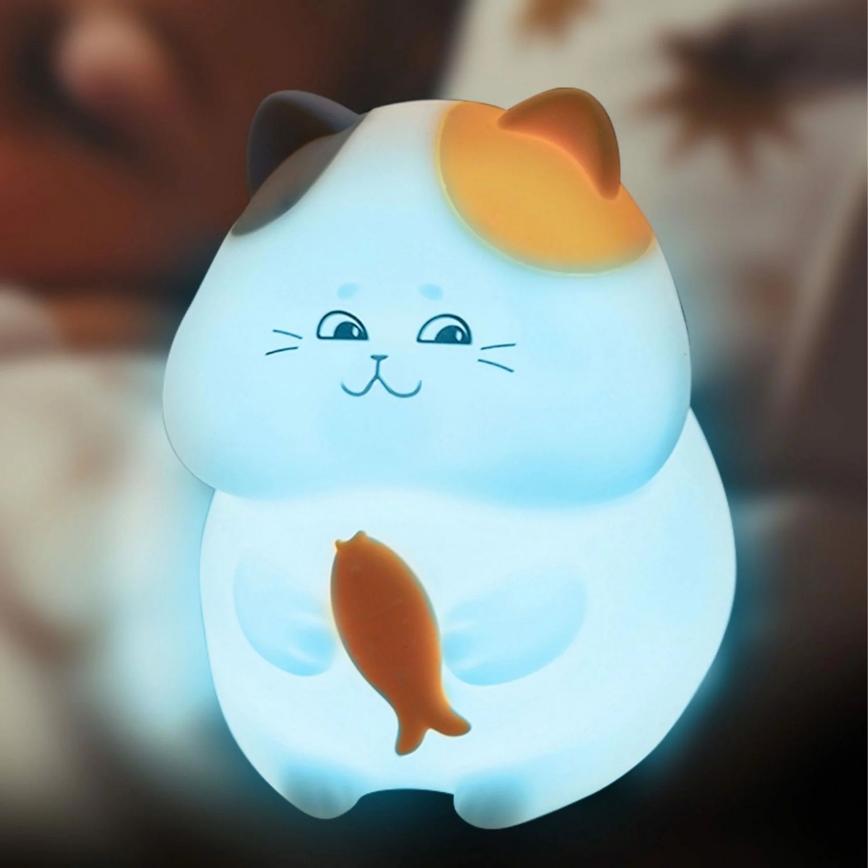 LED RGBW pritemdoma vaikiška jutiklinė lempa GATTO LED/1W/3,7V 1200 mAh