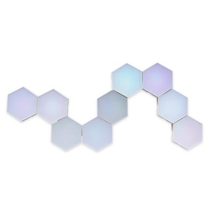 KOMPLEKTAS 9x LED RGBW Pritemdomas siena Dekoratyvinis šviestuvas MAYA LED/1W/230V + nuotolinio valdymo pultas