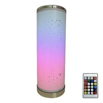 LED RGBW Pritemdomas stalinis šviestuvas LED/5W/230V + nuotolinio valdymo pultas