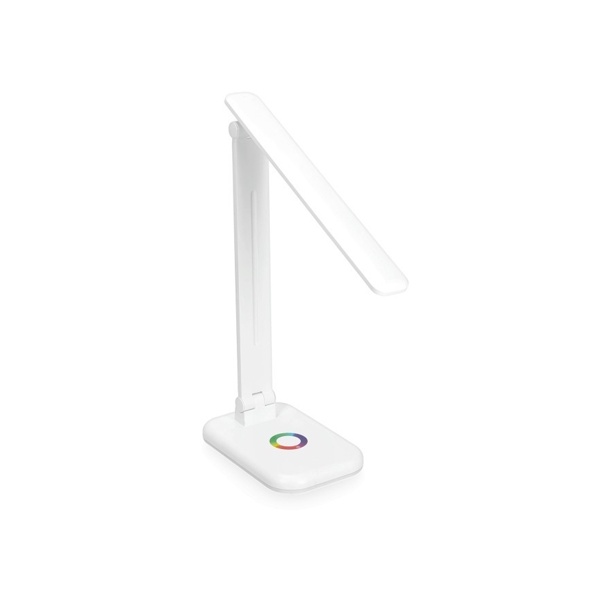 LED RGBW Pritemdomas stalinis šviestuvas NOBLITE LED/7W/5V 3000/4000/6500K balta