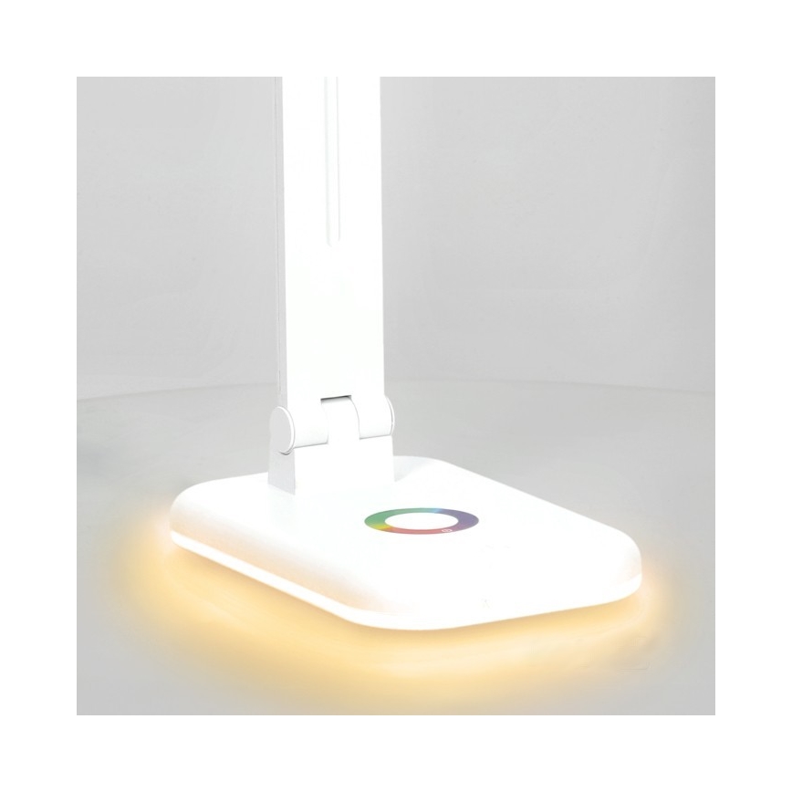 LED RGBW Pritemdomas stalinis šviestuvas NOBLITE LED/7W/5V 3000/4000/6500K balta