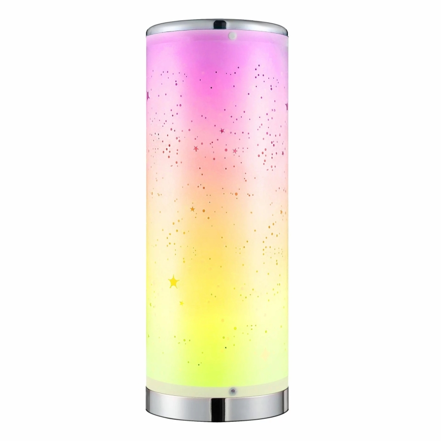 LED RGBW Pritemdomas stalinis šviestuvas STELLA MINI LED/5W/5V + nuotolinio valdymo pultas