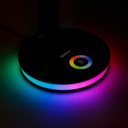 LED RGBW Pritemdomas stalinis šviestuvas su maitinimo bloko funkcija LED/12W/5V 2800-6000K balta
