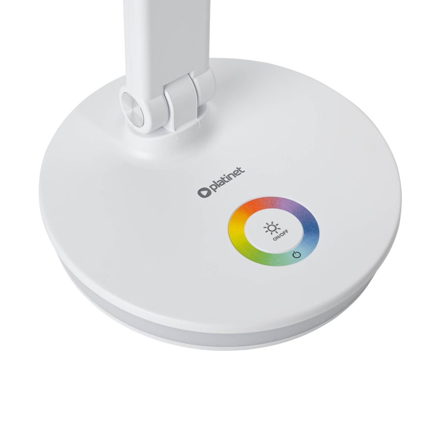 LED RGBW Pritemdomas stalinis šviestuvas su maitinimo bloko funkcija LED/12W/5V 2800-6000K balta