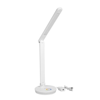 LED RGBW Pritemdomas stalinis šviestuvas su maitinimo bloko funkcija LED/12W/5V 2800-6000K balta