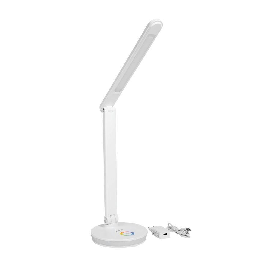 LED RGBW Pritemdomas stalinis šviestuvas su maitinimo bloko funkcija LED/12W/5V 2800-6000K balta