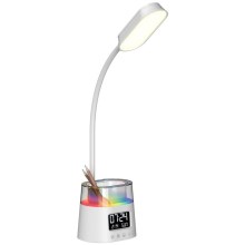 LED RGBW Pritemdomas stalinis šviestuvas su pieštuko laikikliu FALCON LED/10W/5V