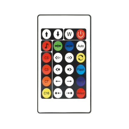LED RGBW Pritemdomas toršeras LOLLY LED/5W/230V + nuotolinio valdymo pultas