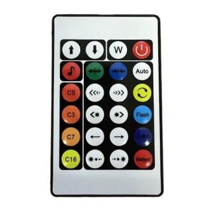 LED RGBW reguliuojama grindų lempa LED/12W/230V + nuotolinis valdymas