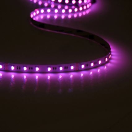 LED RGBW Reguliuojama juosta 3m LED/22W/24/230V + valdymo pultas