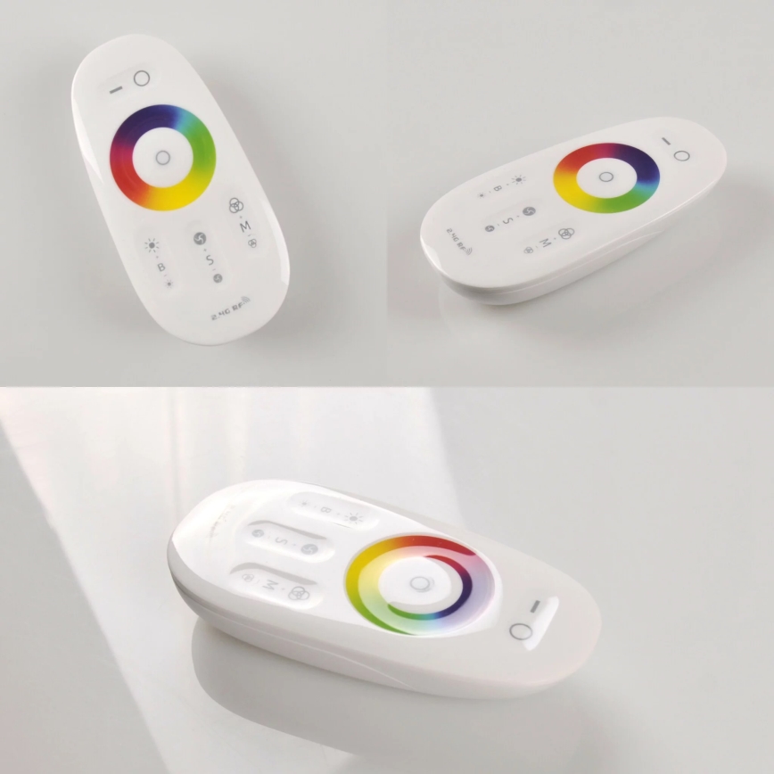 LED RGBW Reguliuojama juosta 3m LED/22W/24/230V + valdymo pultas