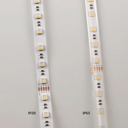 LED RGBW Reguliuojama juosta 3m LED/22W/24/230V + valdymo pultas