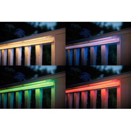 LED RGBW Reguliuojama juostelė Philips Hue OUTDOOR STRIP LED/20,5W 2m IP67