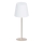 LED RGBW reguliuojama jutiklinė lauko stalinė lempa LUCIA LED/2W/5V 1800/2700/6500K 3600 mAh IP44 smėlio spalvos