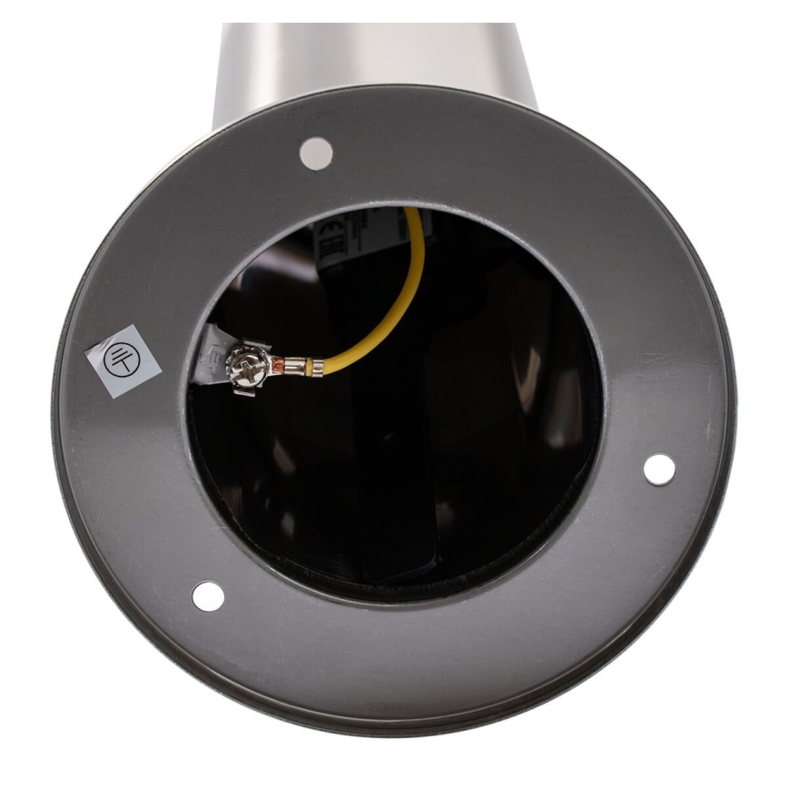 LED RGBW dimeriuojamas lauko šviestuvas LIVIA 1xE27/6,5W/230V 2700-6500K Wi-Fi 45 cm IP44 sidabrinis