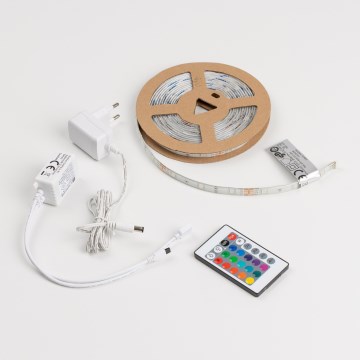 LED RGBW reguliuojama LED juosta 9W/230V 5m Wi-Fi + nuotolinis valdymas