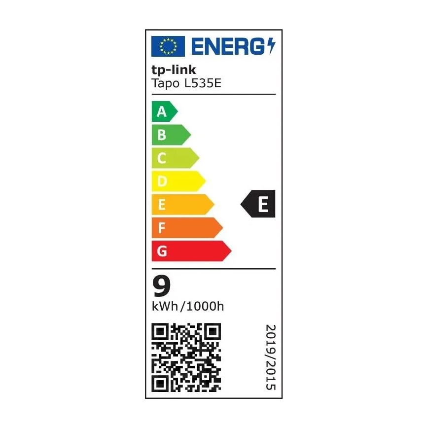 LED RGBW dimeriuojama lemputė MATTER A60 E27/8,6W/230V 2500-6500K Wi-Fi - TP-Link
