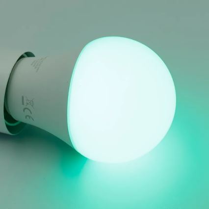 LED RGBW Reguliuojama lemputė A60 E27/9W/230V 2700-6500K Wi-Fi Tuya
