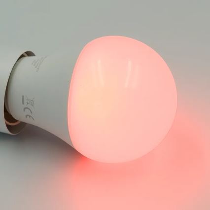 LED RGBW Reguliuojama lemputė A60 E27/9W/230V 2700-6500K Wi-Fi Tuya