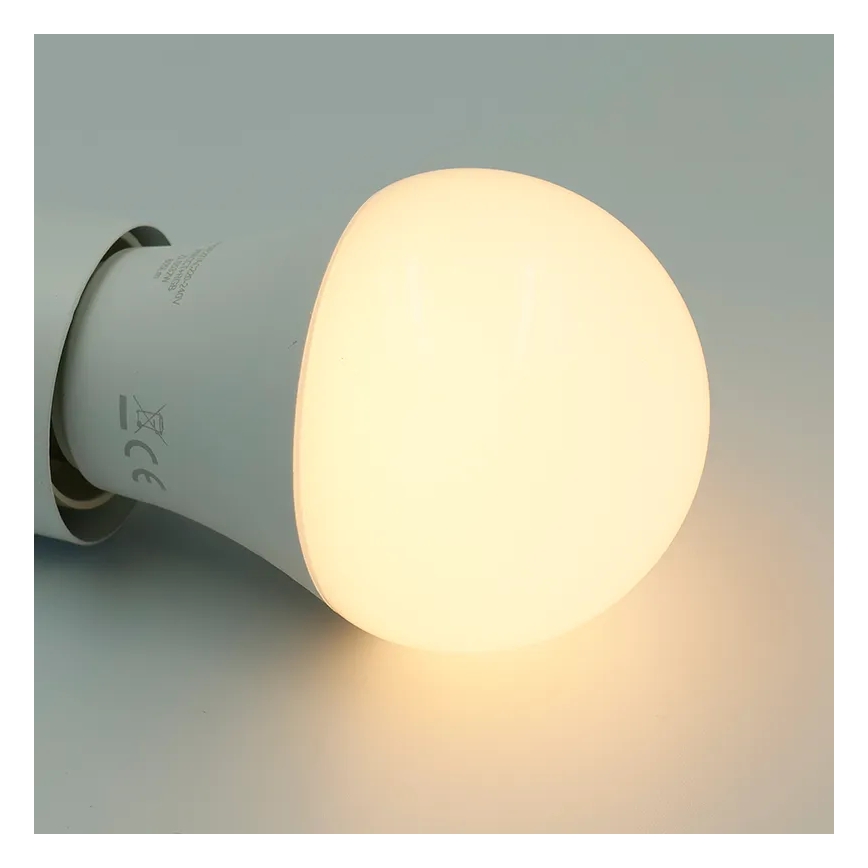 LED RGBW Reguliuojama lemputė A60 E27/9W/230V 2700-6500K Wi-Fi Tuya