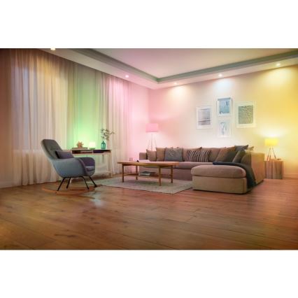 LED RGBW Reguliuojama lemputė E27/8,5W/230V 3000-6500K Wi-Fi - Reality