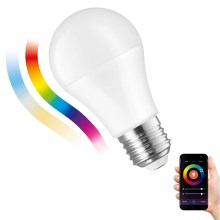LED RGBW Reguliuojama lemputė E27/9W/230V 2700-6500K Wi-Fi Tuya