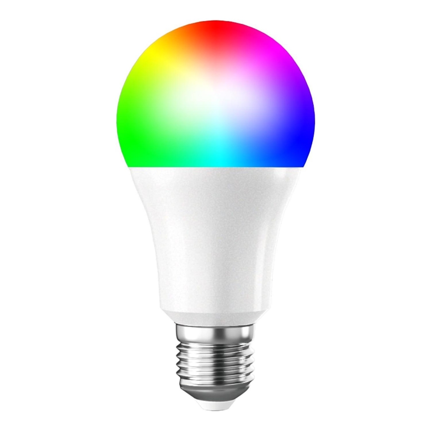 LED RGBW Reguliuojama lemputė E27/9W/230V 3000-6500K Wi-Fi