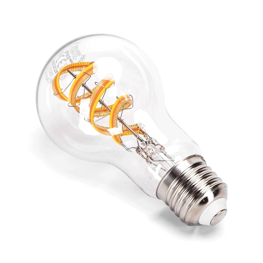 LED RGBW Reguliuojama lemputė FILAMENT A60 E27/4,9W/230V 2700K Wi-Fi - Aigostar