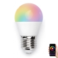 LED RGBW Reguliuojama lemputė G45 E27/5W/230V 3000-6500K Wi-Fi - Aigostar