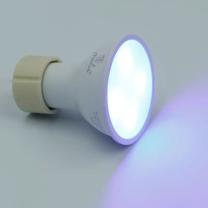 LED RGBW Reguliuojama lemputė GU10/4,5W/230V 2700-6500K Wi-Fi Tuya