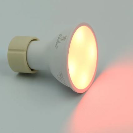LED RGBW Reguliuojama lemputė GU10/4,5W/230V 2700-6500K Wi-Fi Tuya