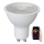 LED RGBW Reguliuojama lemputė GU10/4,5W/230V 2700-6500K Wi-Fi Tuya