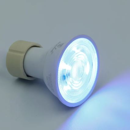 LED RGBW Reguliuojama lemputė GU10/4,5W/230V 2700-6500K Wi-Fi Tuya