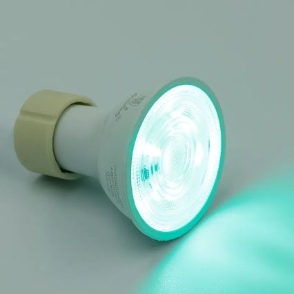LED RGBW Reguliuojama lemputė GU10/4,5W/230V 2700-6500K Wi-Fi Tuya