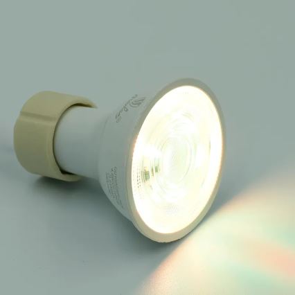 LED RGBW Reguliuojama lemputė GU10/4,5W/230V 2700-6500K Wi-Fi Tuya