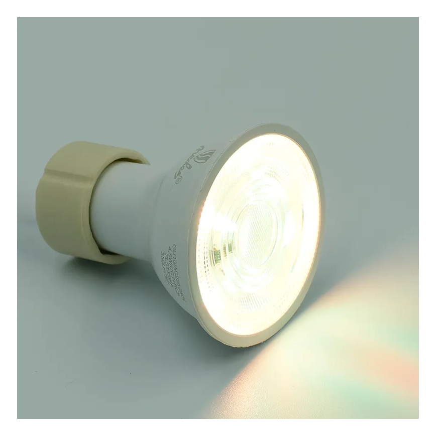 LED RGBW Reguliuojama lemputė GU10/4,5W/230V 2700-6500K Wi-Fi Tuya