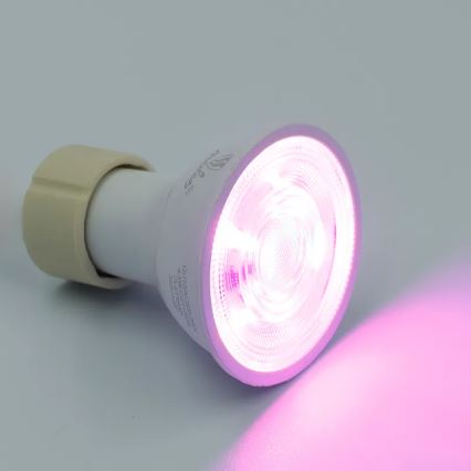 LED RGBW Reguliuojama lemputė GU10/4,5W/230V 2700-6500K Wi-Fi Tuya