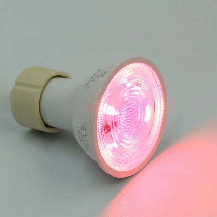 LED RGBW Reguliuojama lemputė GU10/4,5W/230V 2700-6500K Wi-Fi Tuya