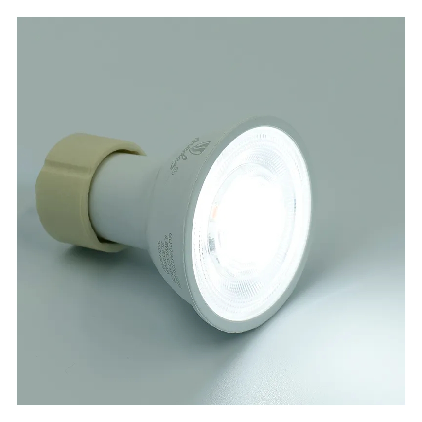 LED RGBW Reguliuojama lemputė GU10/4,5W/230V 2700-6500K Wi-Fi Tuya