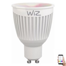 LED RGBW Reguliuojama lemputė GU10/6,5W/230V 2200-6500K Wi-Fi - WiZ