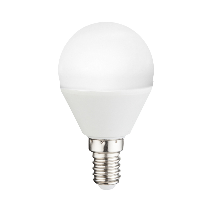 LED RGBW Reguliuojama lemputė E14/4,9W/230V 2700K + nuotolinio valdymo pultas - Globo