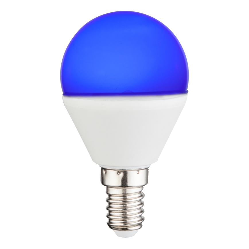 LED RGBW Reguliuojama lemputė E14/4,9W/230V 2700K + nuotolinio valdymo pultas - Globo