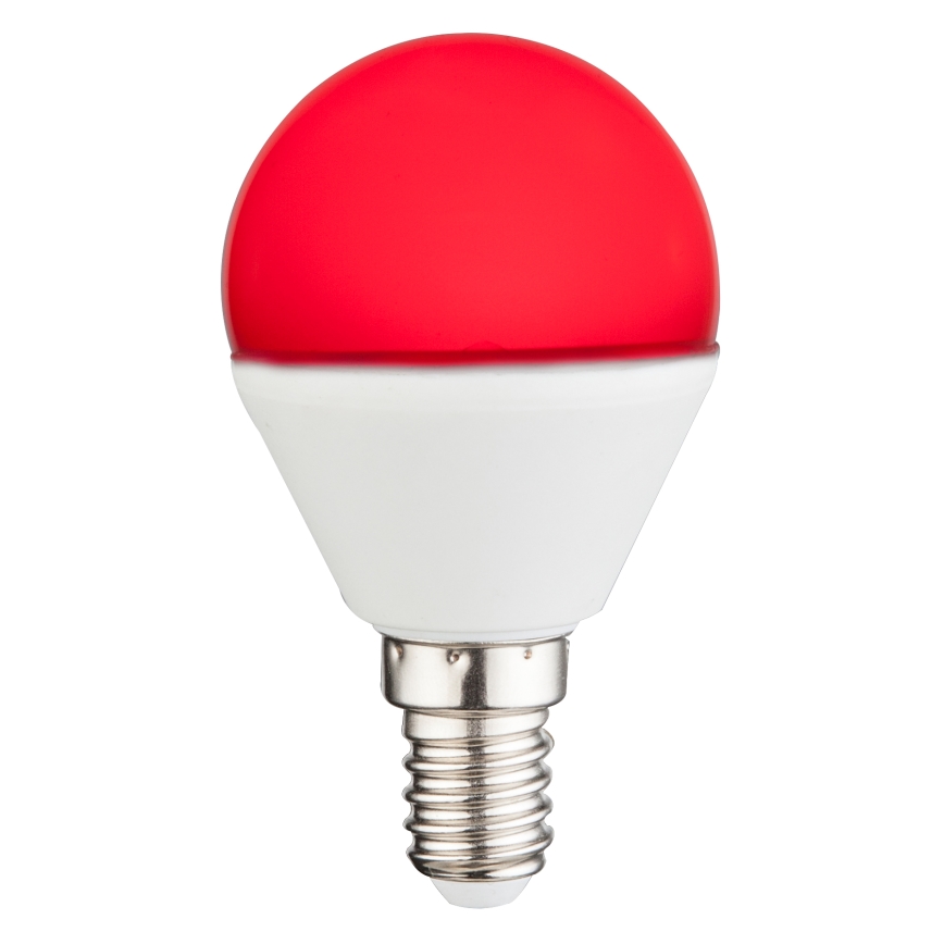 LED RGBW Reguliuojama lemputė E14/4,9W/230V 2700K + nuotolinio valdymo pultas - Globo