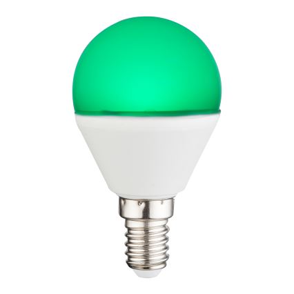 LED RGBW Reguliuojama lemputė E14/4,9W/230V 2700K + nuotolinio valdymo pultas - Globo