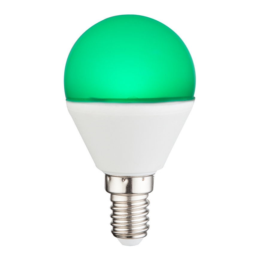 LED RGBW Reguliuojama lemputė E14/4,9W/230V 2700K + nuotolinio valdymo pultas - Globo